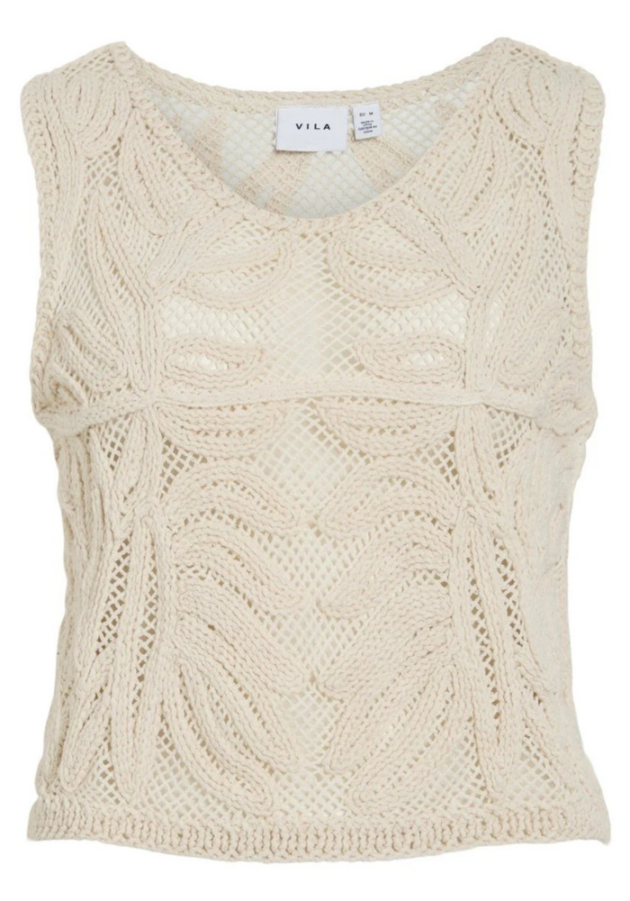 Vila Visiamsa Crochet Top