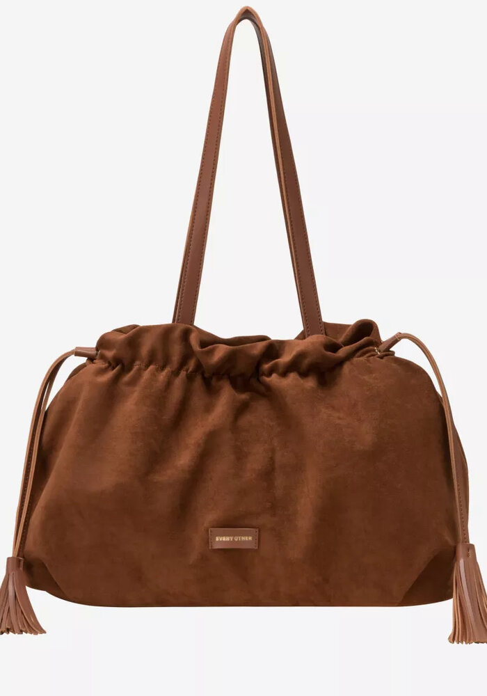 Every Other Drawstring Tassle Shoulder Bag 12117