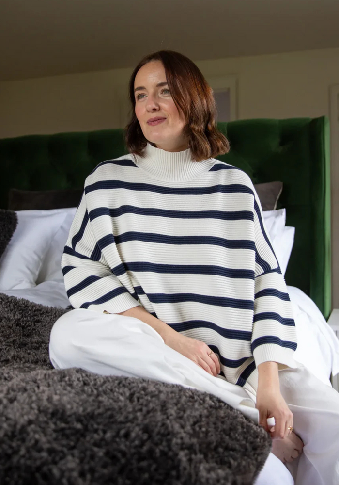 Chalk Vicki Ribbed Jumper