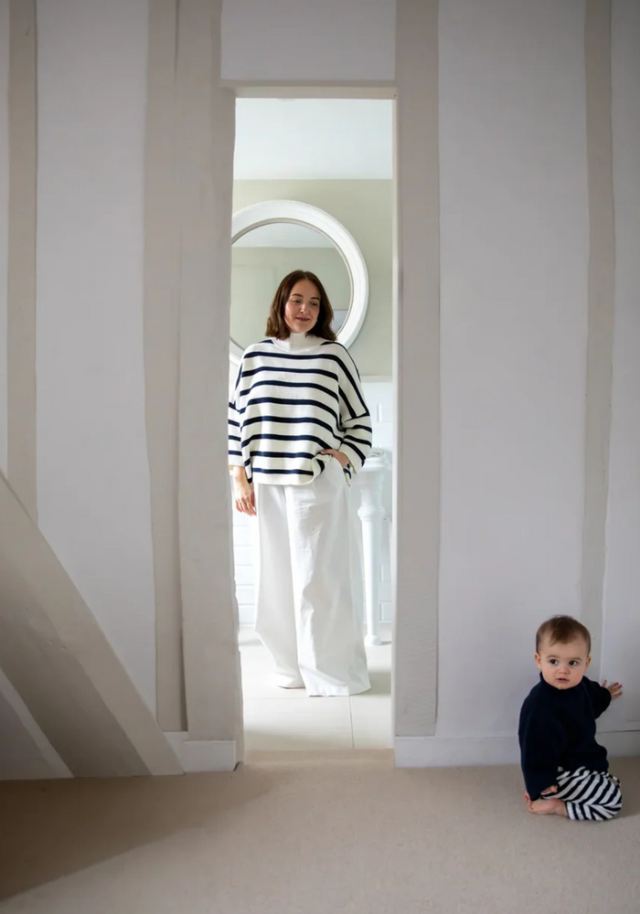 Chalk Vicki Ribbed Jumper