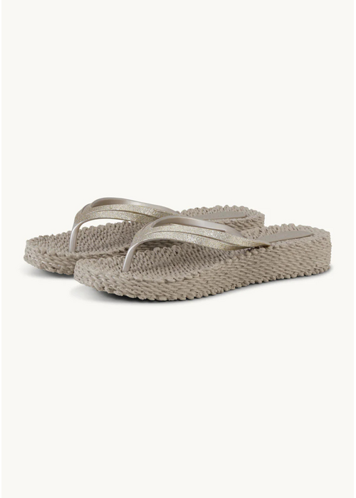 Ilse Jacobsen Cheerful 13 Glimmer Wedge Flip Flop