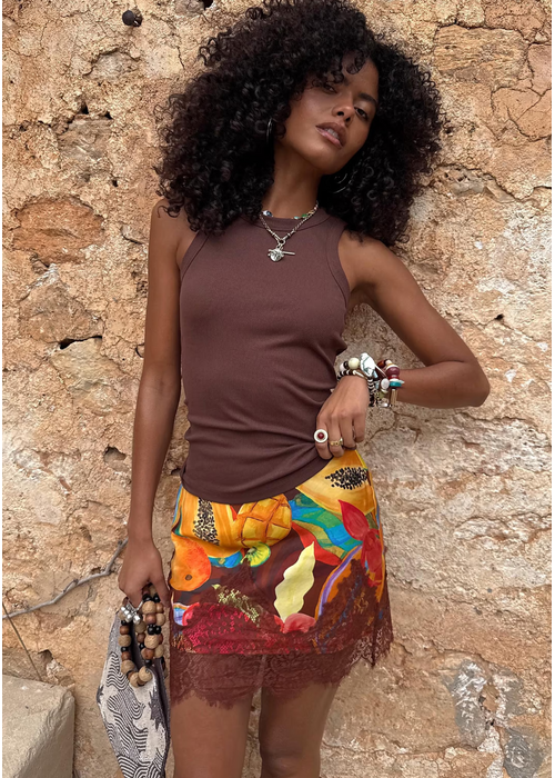 NEVER FULLY DRESSED Never Fully Dressed Maeva Mini Skirt