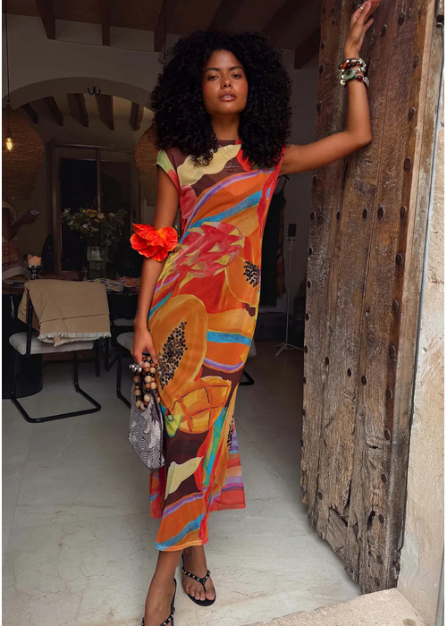 NEVER FULLY DRESSED Never Fully Dressed Rio Mesh Dress