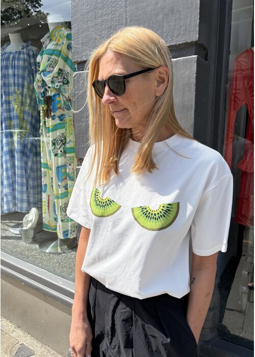 NEVER FULLY DRESSED Never Fully Dressed Kiwi Boob T-Shirt