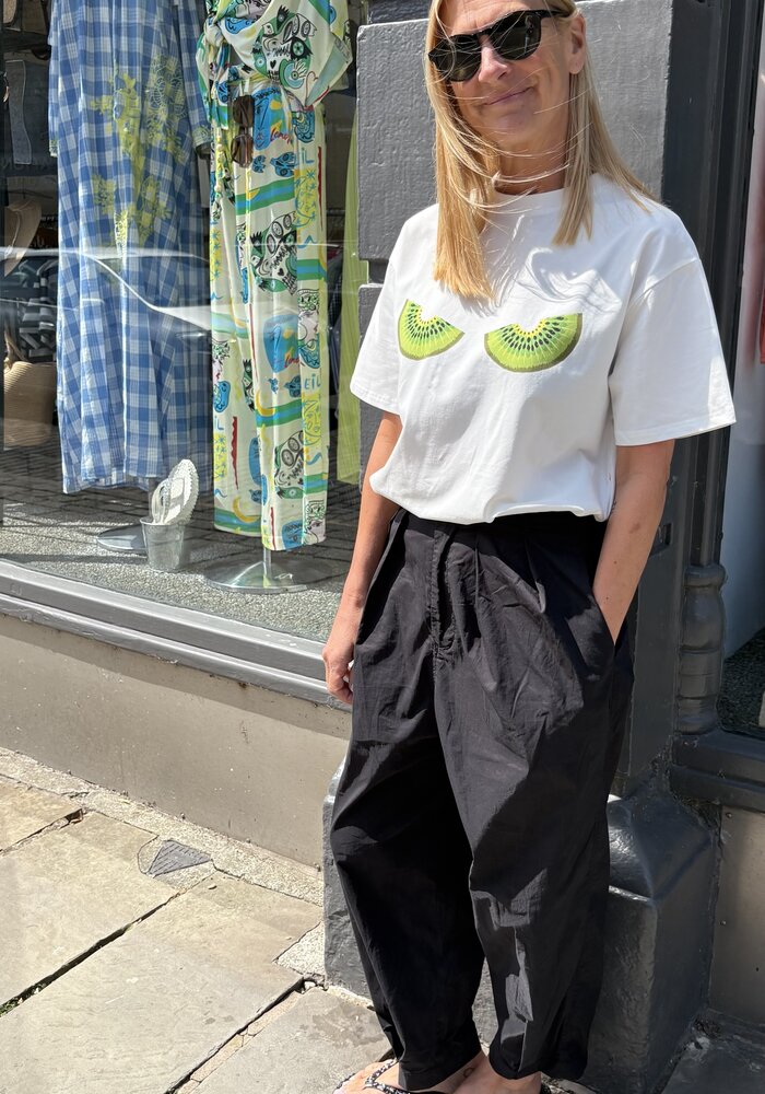 Never Fully Dressed Kiwi Boob T-Shirt