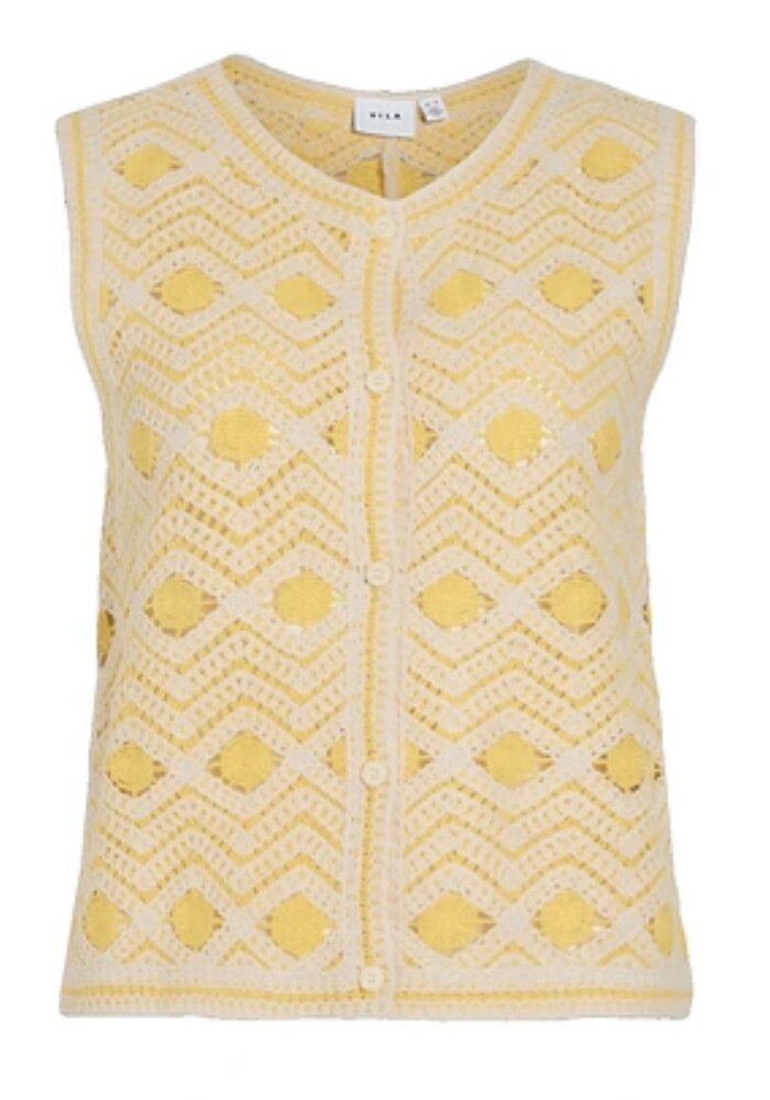 Vila Visandea Crochet Vest