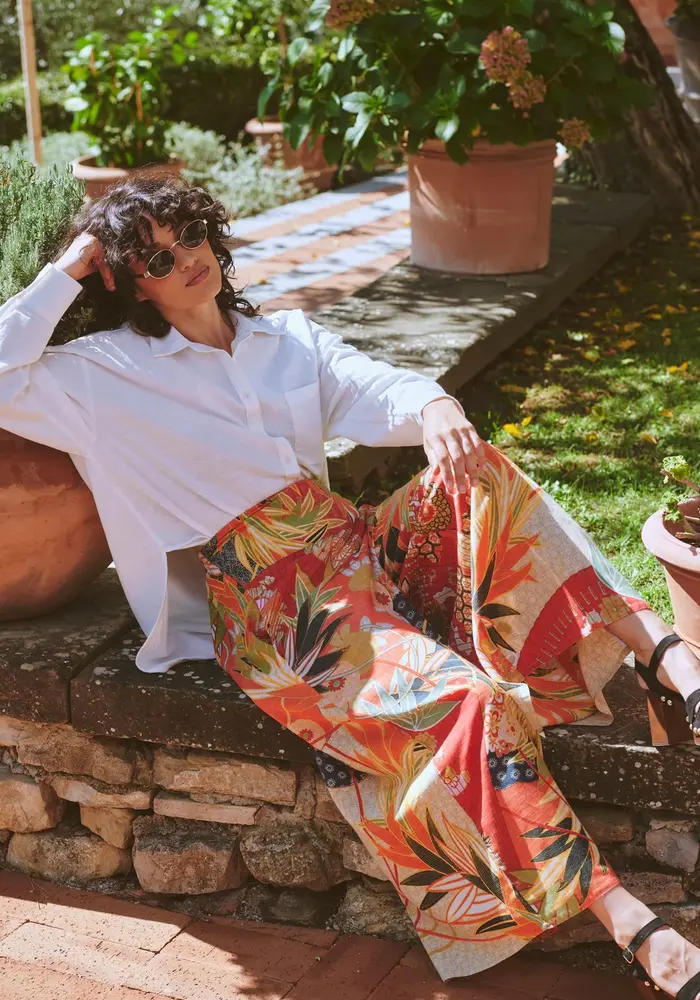 One Hundred Stars Palazzo Pants
