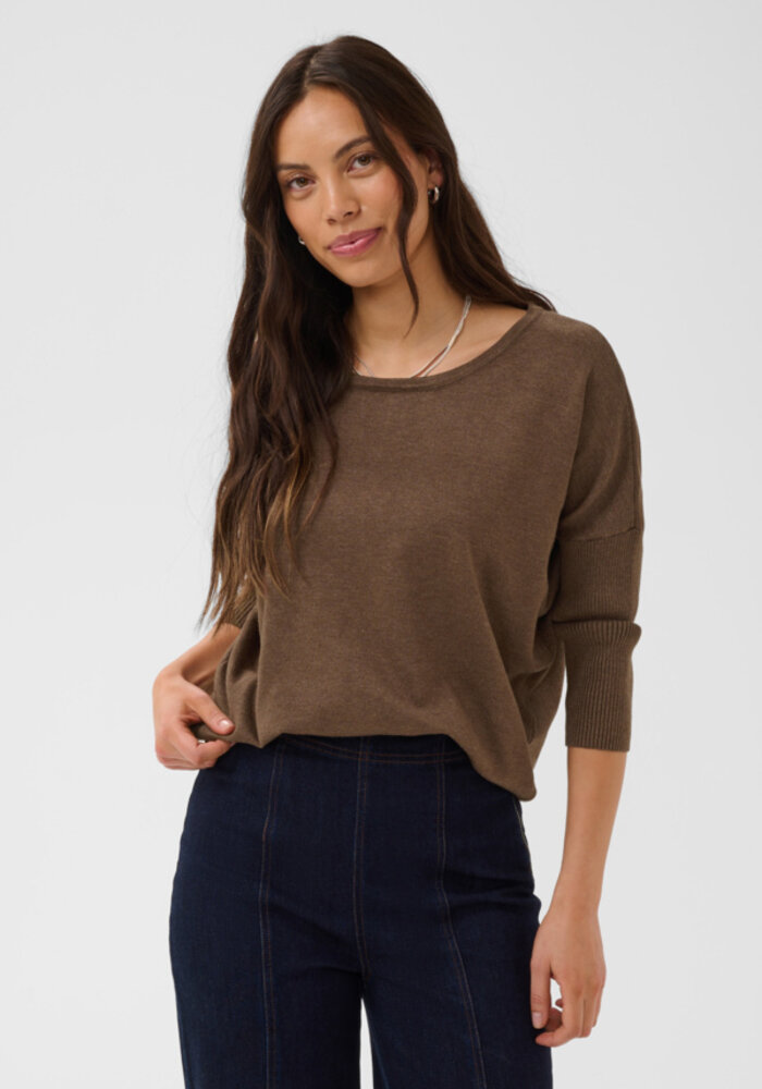 Saint Tropez Mila Round Neck Knitted Pullover