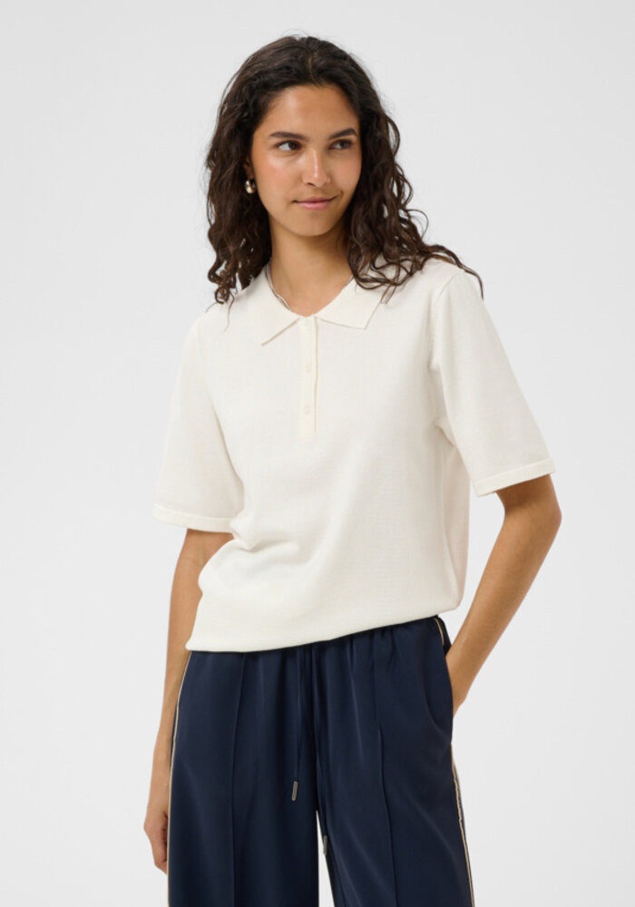 Saint Tropez Mila Short Sleeve Collar Polo Shirt