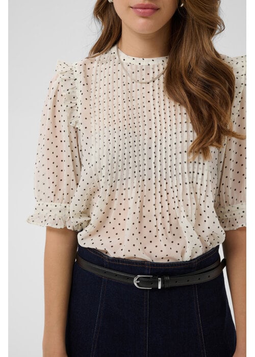 SAINT TROPEZ Saint Tropez Sabatine Spot Blouse