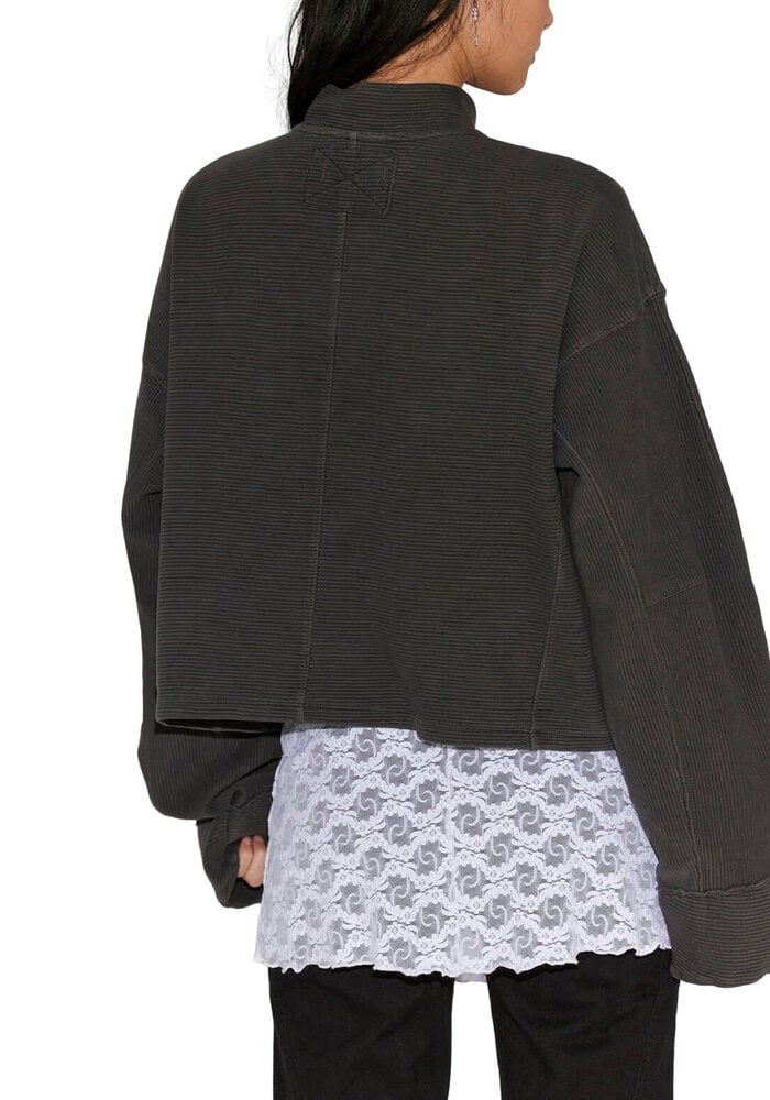 Free People Celeste Quarter Zip Sweatshirt