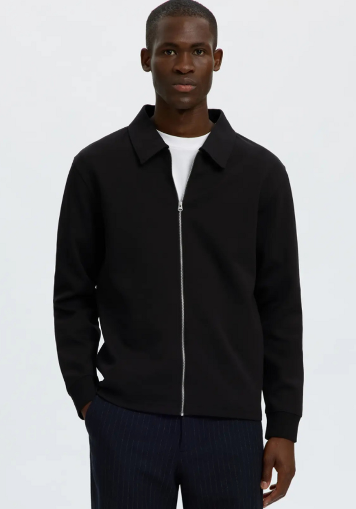 Selected Homme Slim Tom Full Zip Sweatshirt