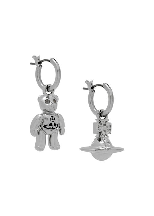 VIVIENNE WESTWOOD Vivienne Westwood Ruby Small Hoop Earrings 6203009J