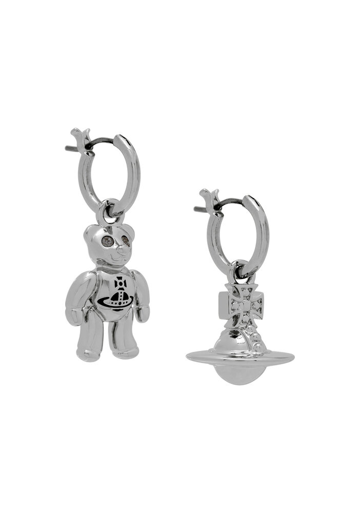 Vivienne Westwood Ruby Small Hoop Earrings 6203009J
