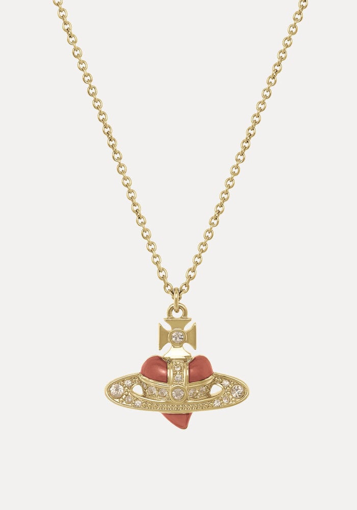 Vivienne Westwood New Diamante Heart Pendant 630203BM