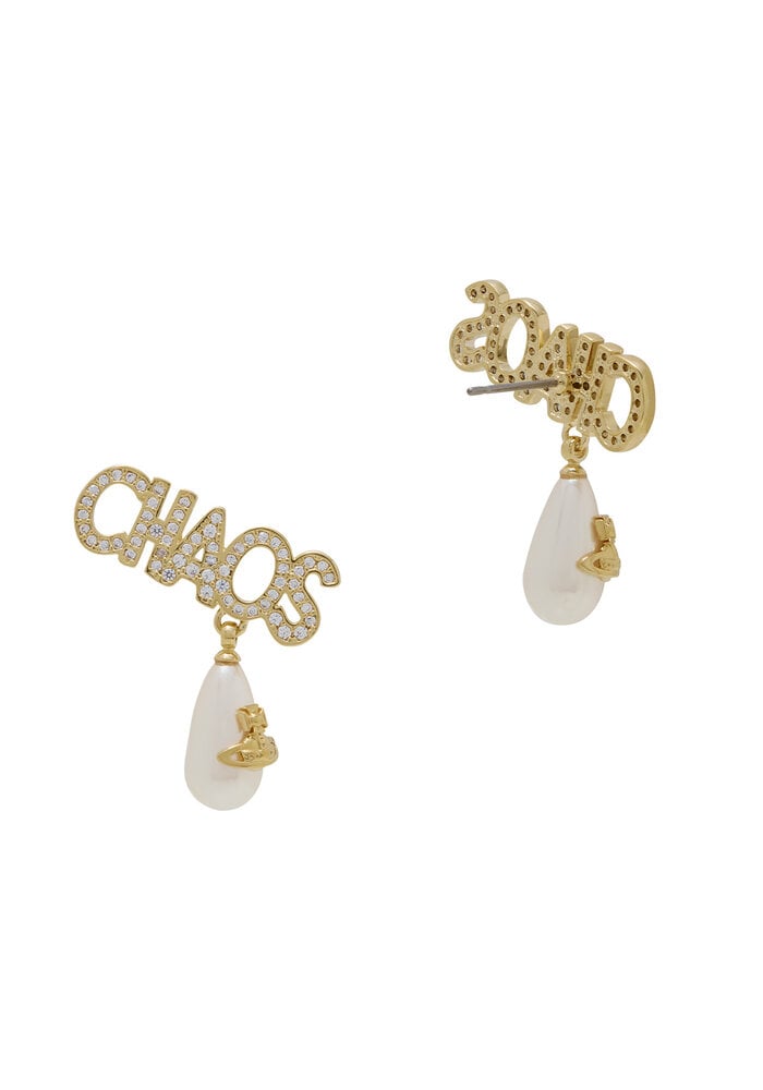 Vivienne Westwood Chaos Pearl Earrings 62010399