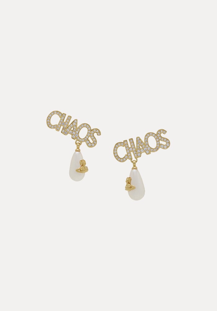 Vivienne Westwood Chaos Pearl Earrings 62010399