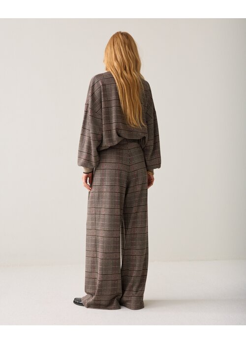 SUMMUM WOMAN Summum Plaid Trousers 4S3020-30794