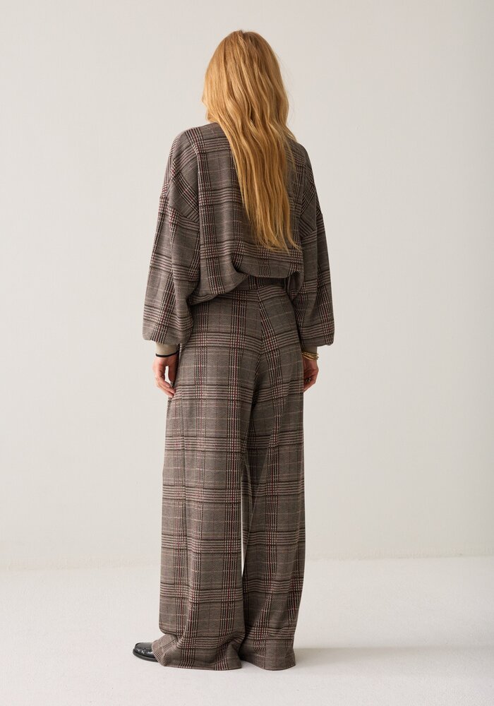 Summum Plaid Trousers 4S3020-30794