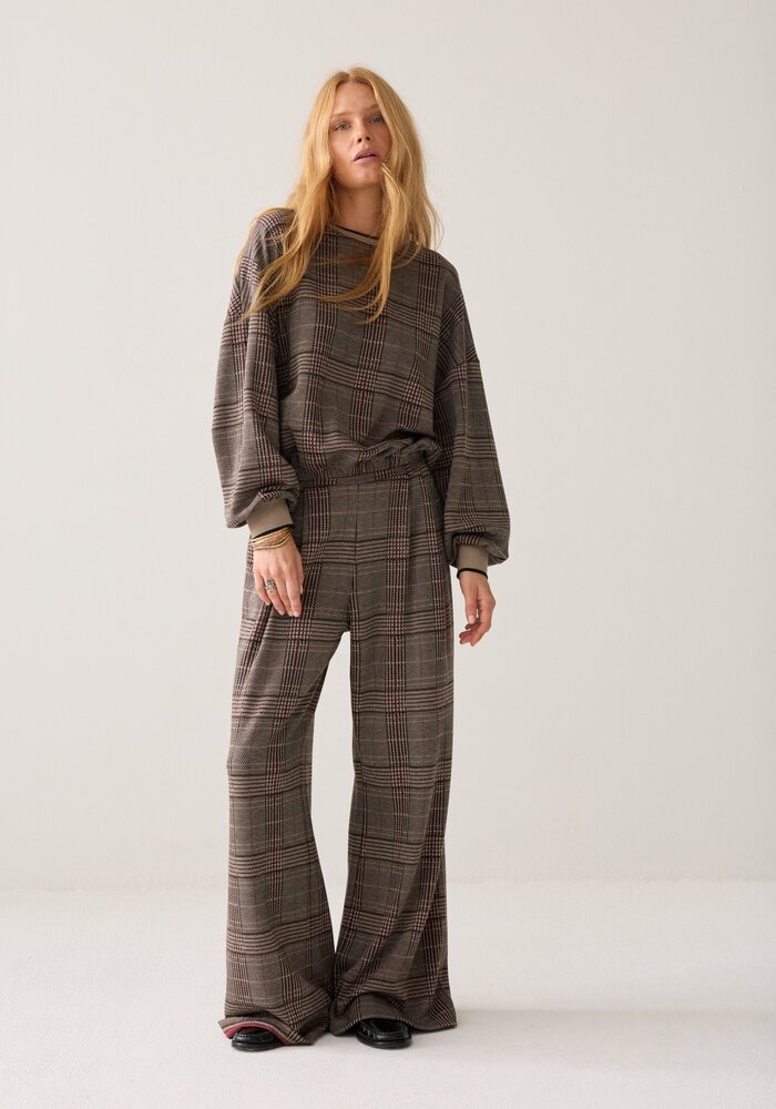 Summum Plaid Trousers 4S3020-30794