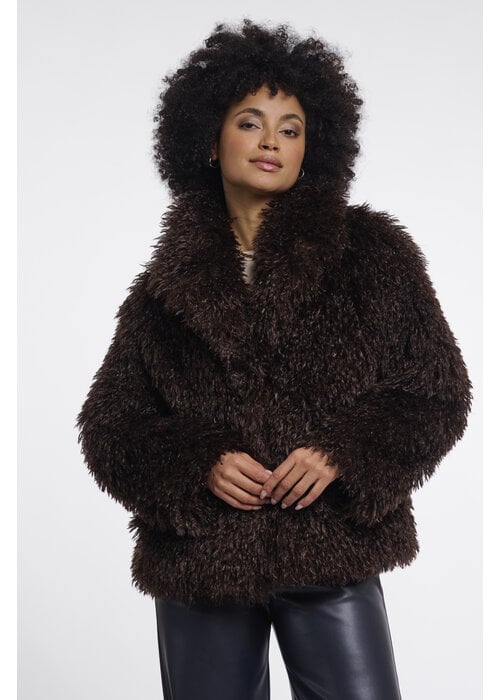 RINO & PELLE Rino & Pelle Lias Faux Fur Jacket