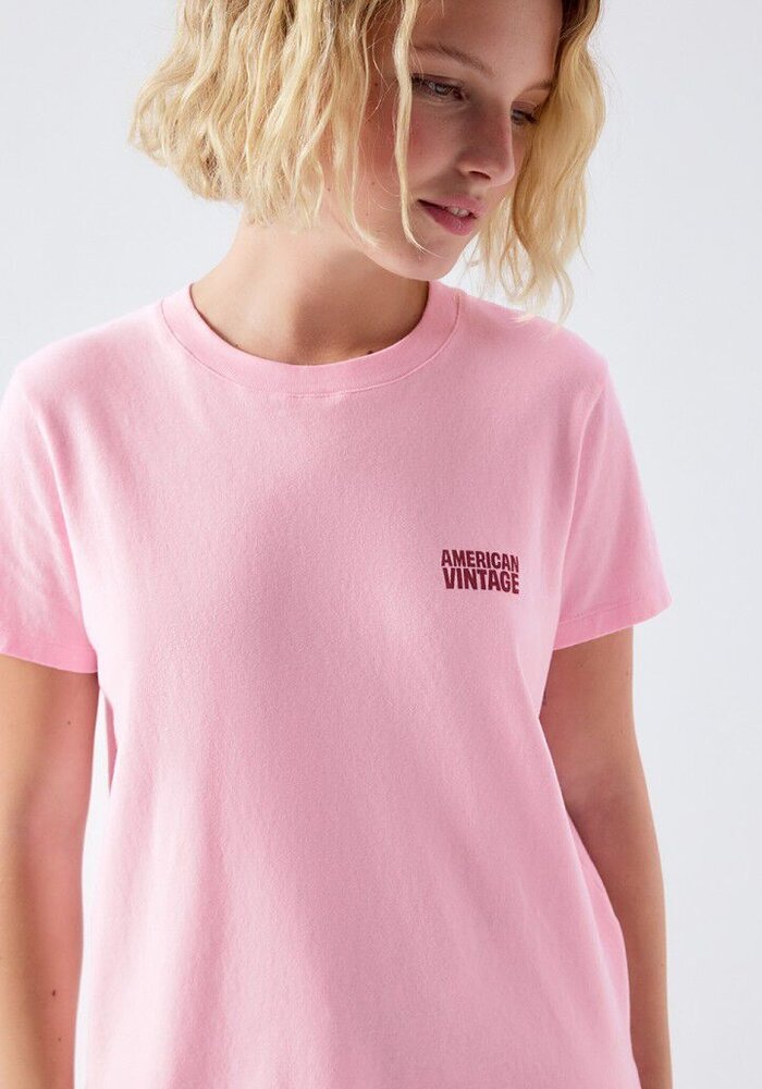 American Vintage Logo T-shirt YKO02CH26