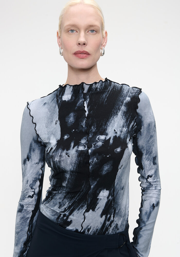 Jane Lushka Janette Print Top