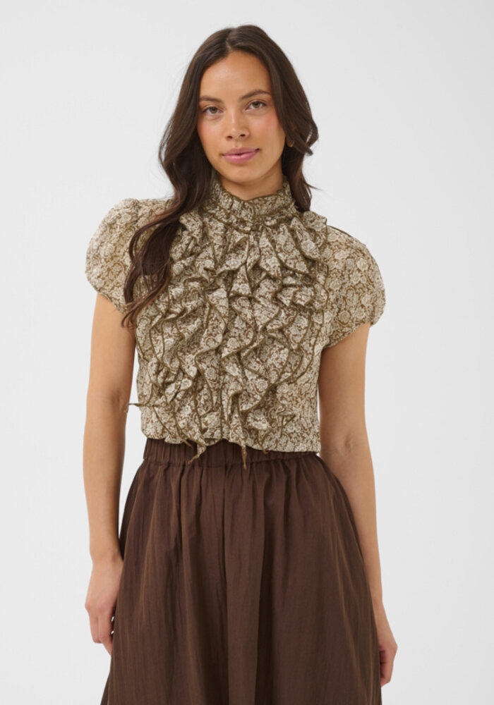 Saint Tropez Lilja Short Sleeve Blouse