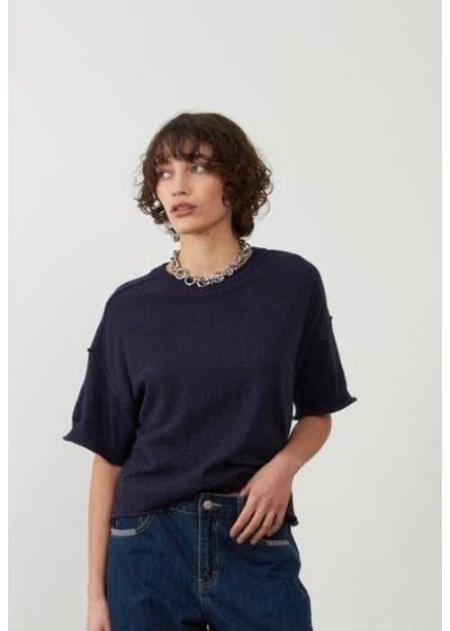ORFEO PARIS Orfeo Paris Beata Short Sleeve Knit