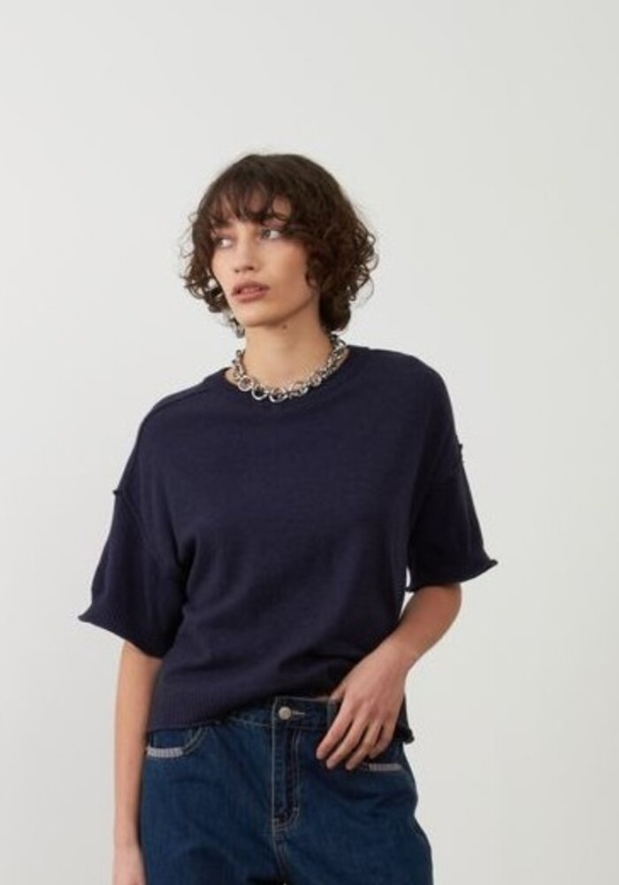 Orfeo Paris Beata Short Sleeve Knit