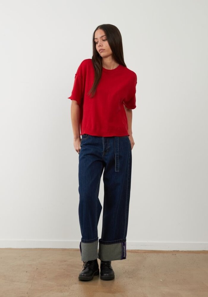 Orfeo Paris Beata Short Sleeve Knit