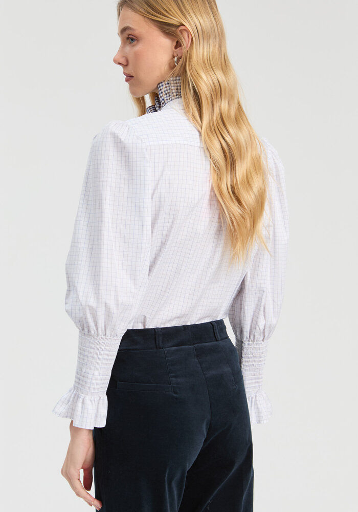 Vilagallo Mini Plaid Shirt 33985