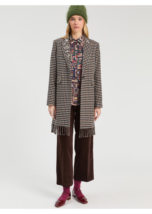 VILAGALLO Vilagallo Plaid Jacket 33929