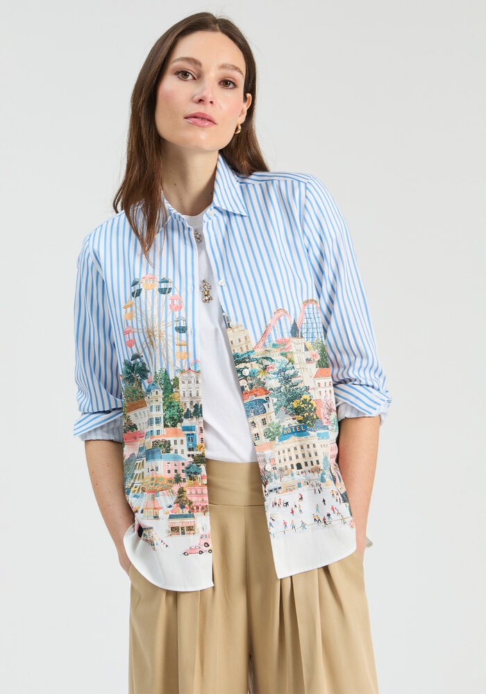 Vilagallo City Striped Shirt 33905