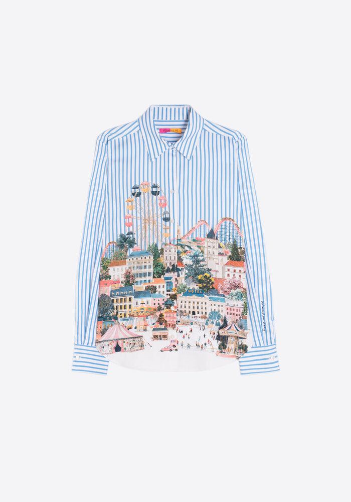 Vilagallo City Striped Shirt 33905