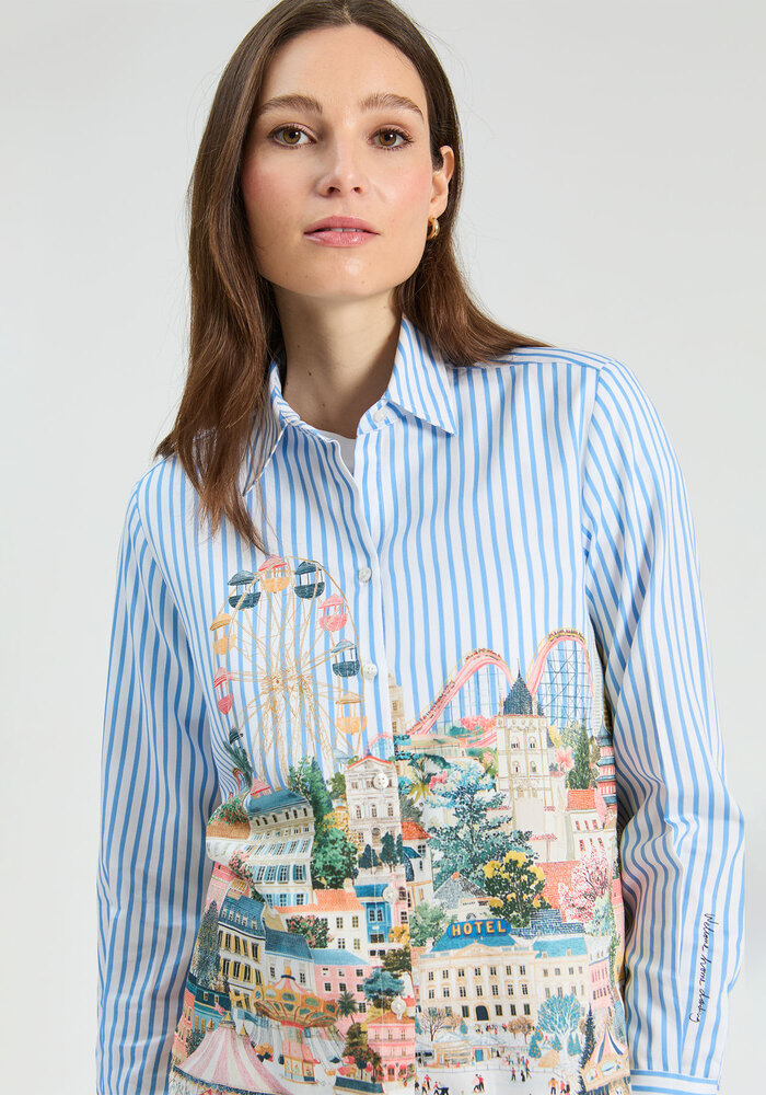 Vilagallo City Striped Shirt 33905
