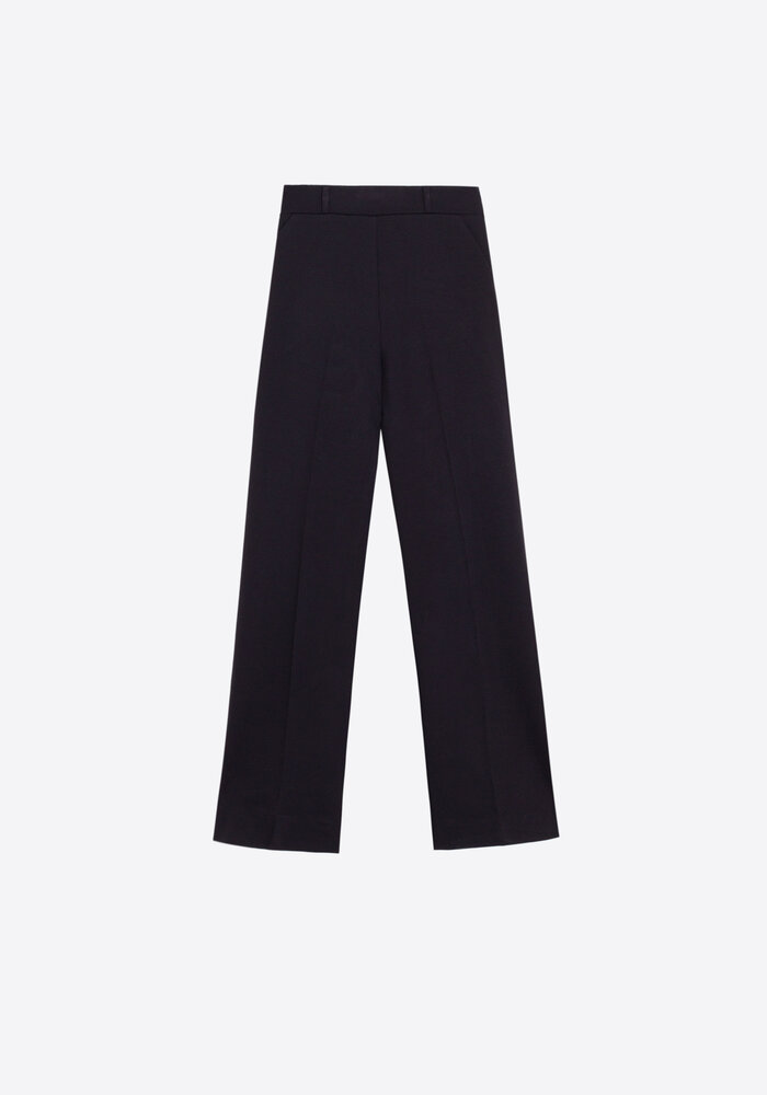 Vilagallo Straight Black Trousers 33819