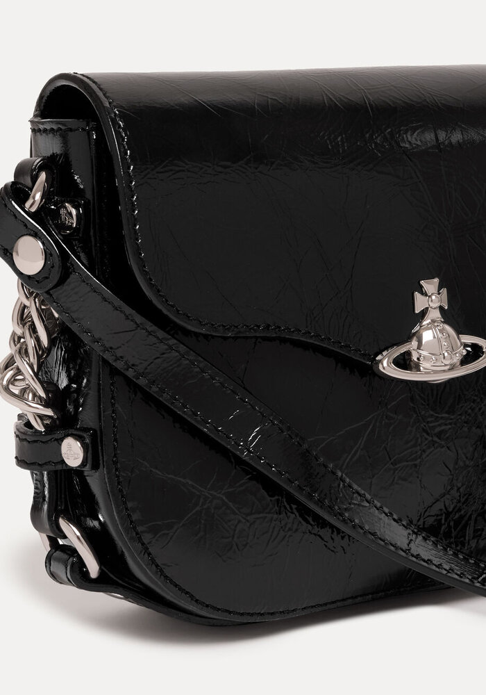 Vivienne Westwood Hunter Flap Crossbody Bag