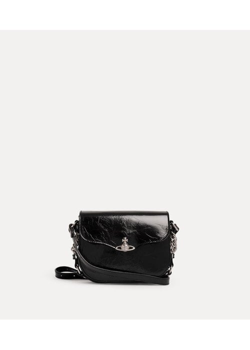 VIVIENNE WESTWOOD Vivienne Westwood Hunter Flap Crossbody Bag
