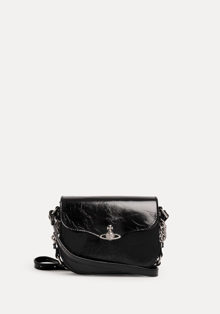 Vivienne Westwood Hunter Flap Crossbody Bag