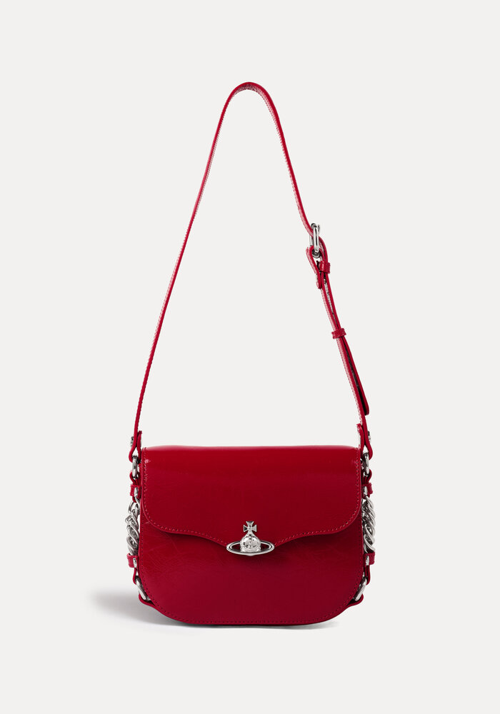 Vivienne Westwood Hunter Flap Crossbody Bag