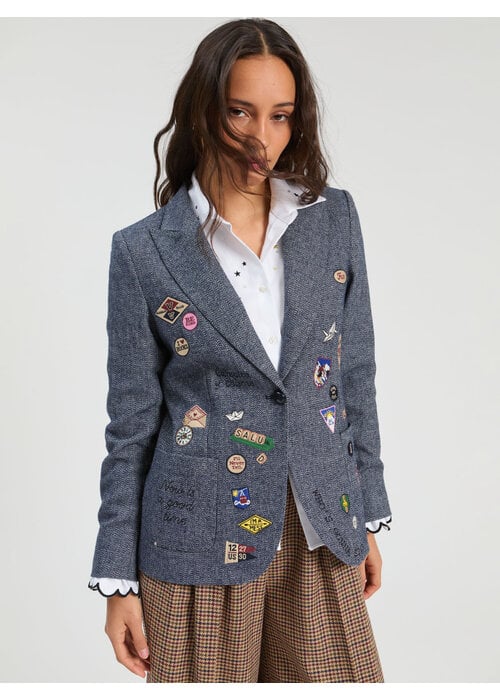 VILAGALLO Vilagallo Tweed Jacket 34154