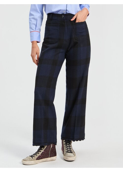VILA Vilagallo Dorin Scallop Trousers 33849