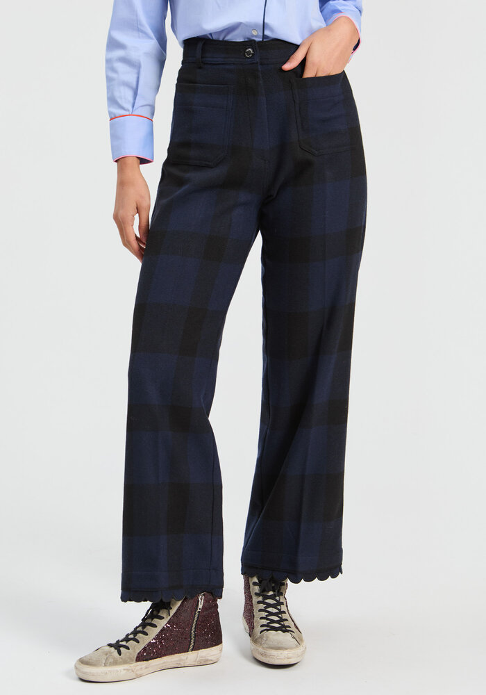 Vilagallo Dorin Scallop Trousers 33849