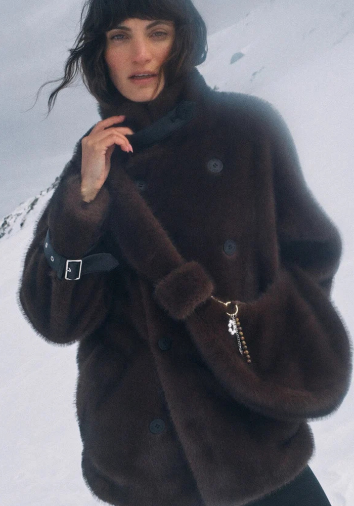 Mos Mosh Nanette Faux Fur Jacket