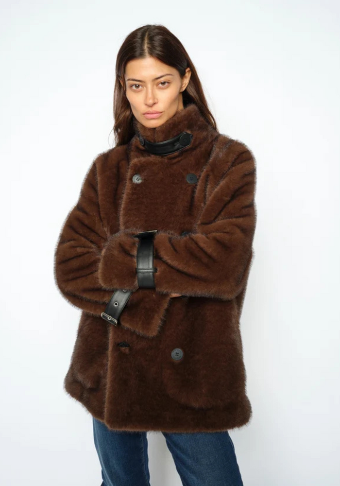 Mos Mosh Nanette Faux Fur Jacket
