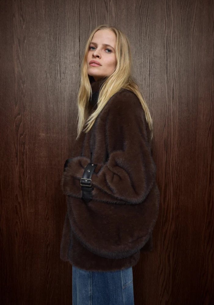 Mos Mosh Nanette Faux Fur Jacket