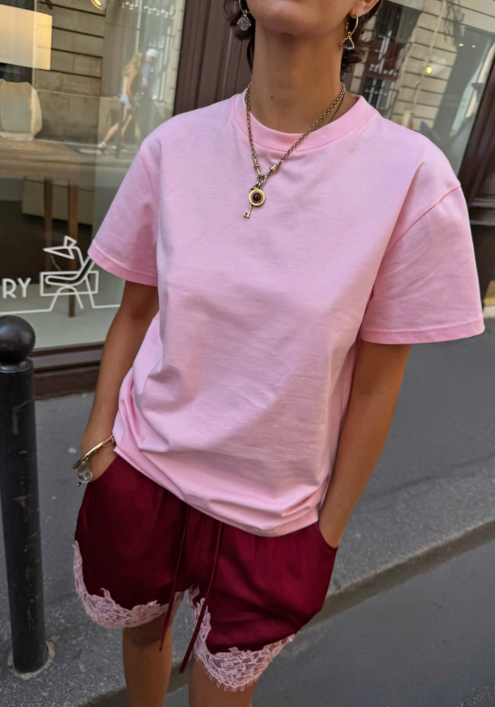 Never Fully Dressed Overlay T-Shirt