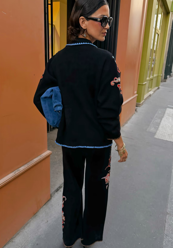 Never Fully Dressed Wide Leg Trousers
