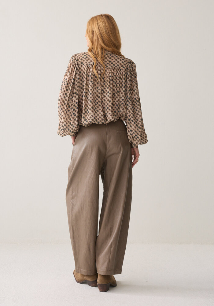 Summum Woman Faux Leather Trousers 4S3043